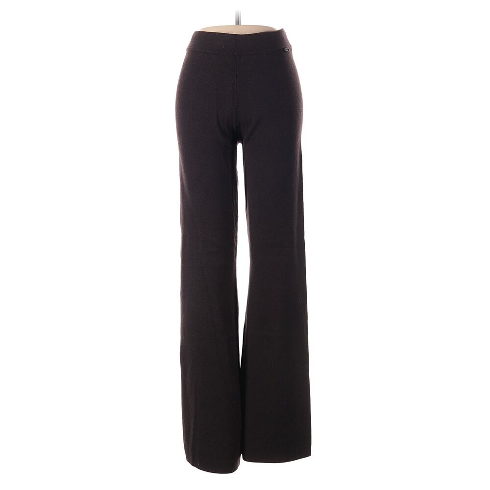 Scotch & Soda Seal Brown Knit Kick Flare Pants